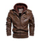 Chaqueta de Cuero Curtido para Hombre