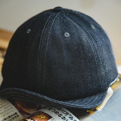 Gorra Denim Retro Clásica de Ala Corta - Image 14
