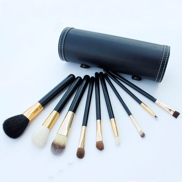 Set de Brochas de Maquillaje Profesional Barril