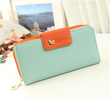 Billetera Grande para Mujer con Diseño de Pájaros - Cartera de Gran Capacidad - Image 6