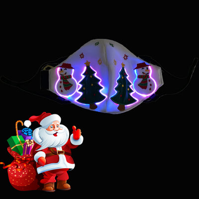 Máscara Luminosa para Fiestas Navideñas - Image 3