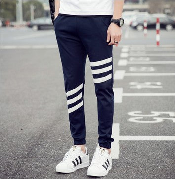 Pantalones Deportivos Hombre Estilo Coreano Ajuste Entallado Talla Grande - Image 7