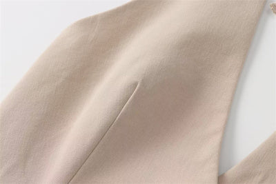 Blusa con Cuello Decorativo de Moño Estilo Europeo y Americano - Image 17