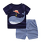 Conjunto de Verano para Niños - Playera y Shorts de Algodón con Diseños Animados