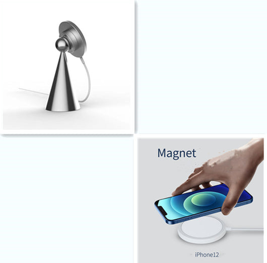 Soporte Magnético para iPhone Pro Max con Carga Inalámbrica - Escritorio - Image 12