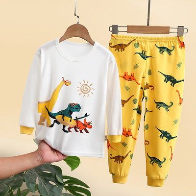 Pijama Infantil Estampado CUHK - Conjunto Cómodo para el Hogar - Image 17