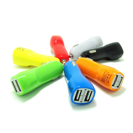Cargador de Auto Dual USB 2.1A con Diseño Pico de Pato - Carga Rápida para Smartphones