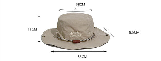 Sombrero de Pesca Secado Rápido para Aventuras al Aire Libre - Image 10