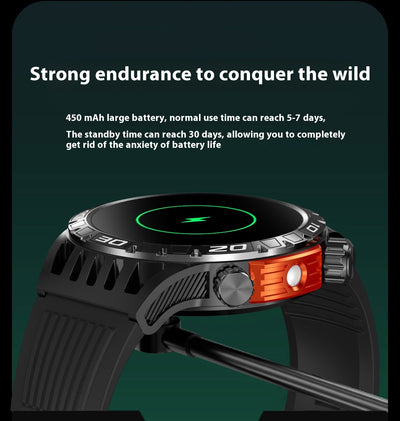 Reloj Inteligente Deportivo HT22 con GPS, Monitor Cardíaco y Llamadas Bluetooth - Image 20