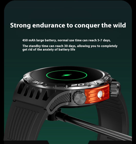 Reloj Inteligente Deportivo HT22 con GPS, Monitor Cardíaco y Llamadas Bluetooth - Image 20