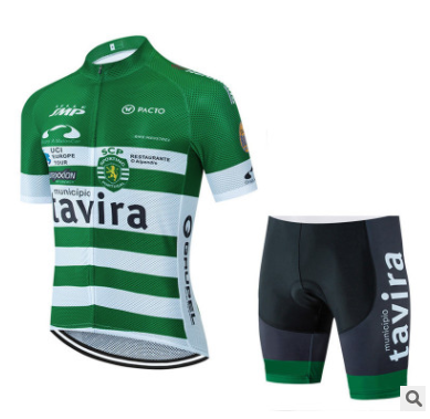 Conjunto de Ciclismo de Verano: Playera Manga Corta Transpirable de Secado Rápido