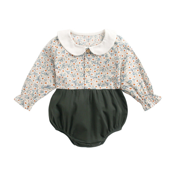 Enterizo Floral Manga Larga para Bebé - Primavera y Otoño - Image 12