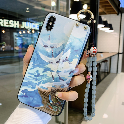 Funda para iPhone con Correa de Muñeca y Diseño de Rosas - Image 9