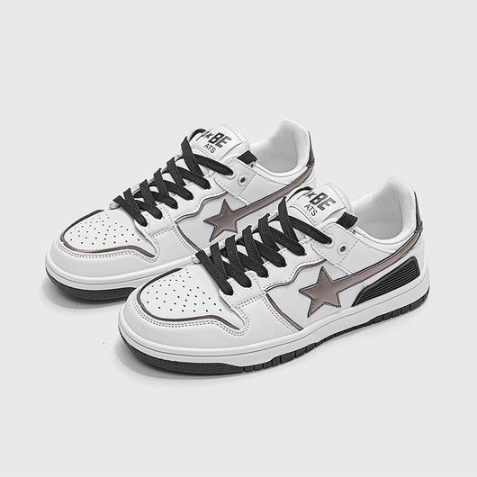 Zapatillas Deportivas Retro Bicolor para Mujer - Cómodas y Versátiles