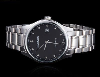 Reloj Mecánico de Acero Inoxidable Resistente al Agua - Image 4