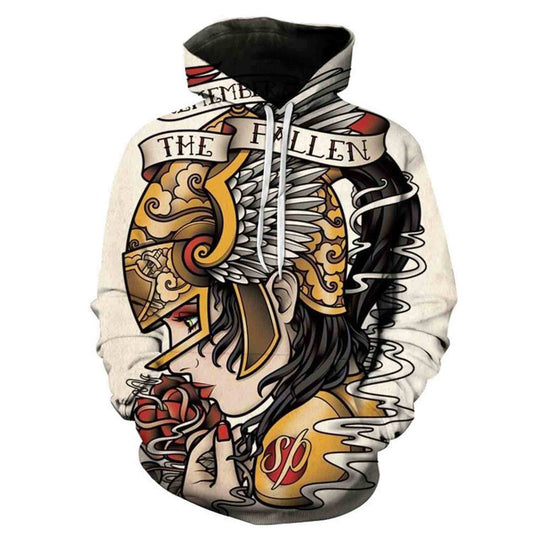 Sudadera con Capucha para Parejas - Manga Larga Juvenil - Image 2