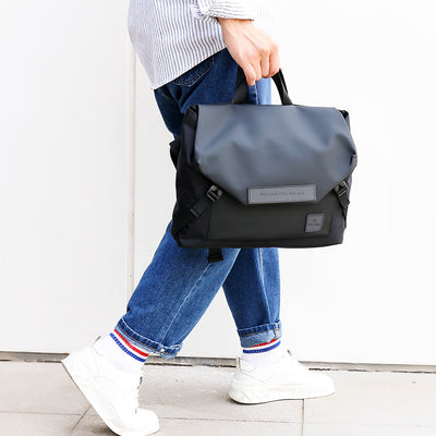 Bolsa Mensajera de Cuero Vintage para Hombre - Maletín Crossbody Ejecutivo de Gran Capacidad - Image 9