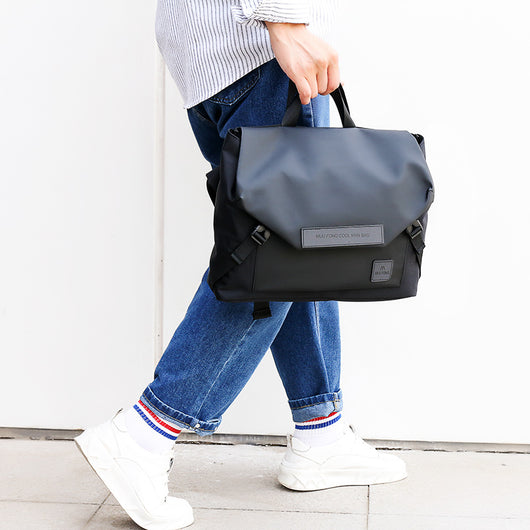 Bolsa Mensajera de Cuero Vintage para Hombre - Maletín Crossbody Ejecutivo de Gran Capacidad - Image 9