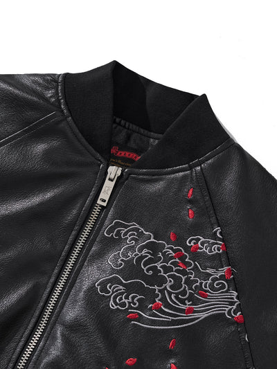 Chaqueta Acolchada de Algodón Grueso con Bordado de Dragón Chino - Image 12