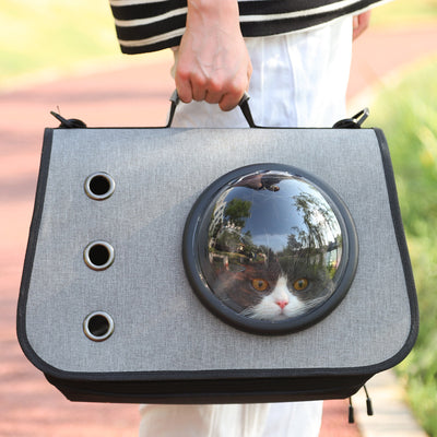 Bolsa Transportadora Plegable de Lino para Mascotas - Image 11