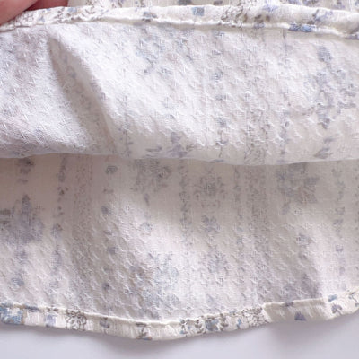 Blusa de Encaje con Cuello Peter Pan - Tela Jacquard Ligera - Image 11