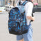 Mochila de Nylon Clásica de Gran Capacidad para Viajes y Escuela
