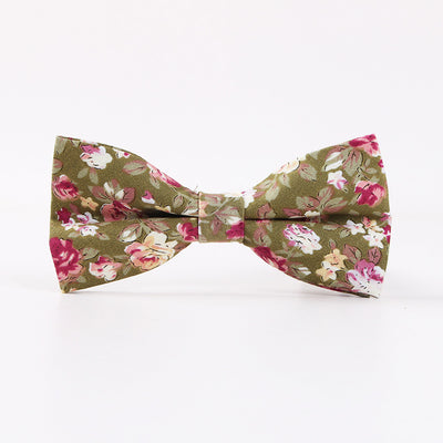 Corbatín Estampado de Algodón para Hombre - Estilo Business Casual - Image 7