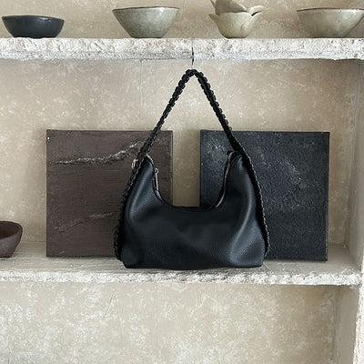 Bolsa de Moda Texturizada en Forma de Media Luna para Axila - Image 7