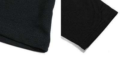 Playera Suelta Estilo Coreano con Abertura Lateral para Hombre - Image 8