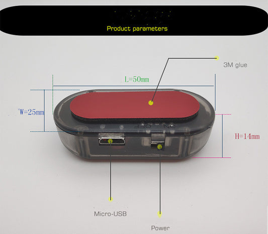 Luz de Alerta Disuasoria con Simulación Solar - Image 2