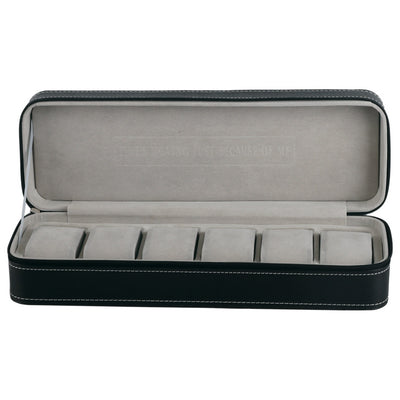Estuche Organizador de Relojes Portátil de 6 Compartimentos - Image 3
