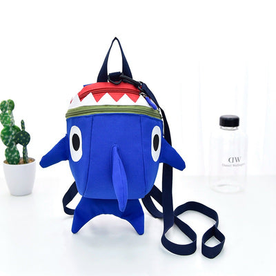 Mochila Infantil Anti-pérdida con Diseño Tiburón - Perfecta para Niños - Image 9
