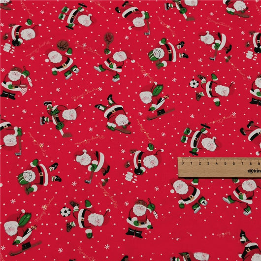 Tela de Algodón Twill Estampado Navideño para Ropa de Cama - Image 3