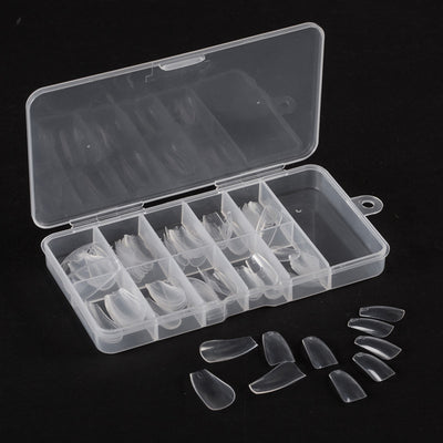 100 Uñas Postizas de Ballet en Caja Transparente Natural - Image 9