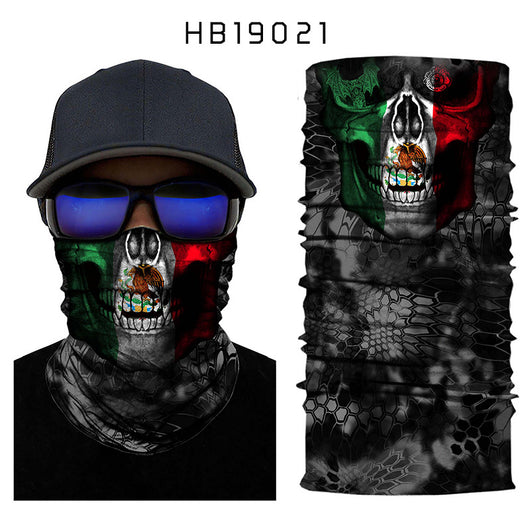 Toalla Mágica con Impresión Digital de Calavera 3D - Image 4