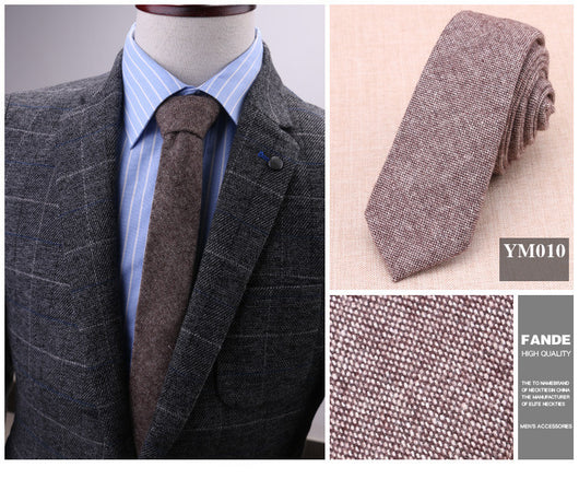 Corbata de Lana 6cm - Elegancia Casual Moderna - Image 8