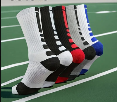 Calcetines Deportivos Elite Antideslizantes con Refuerzo Terry para Baloncesto - Image 11