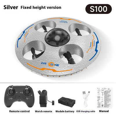 Dron Platillo Volador Luminoso Resistente a Caídas para Niños - Image 22