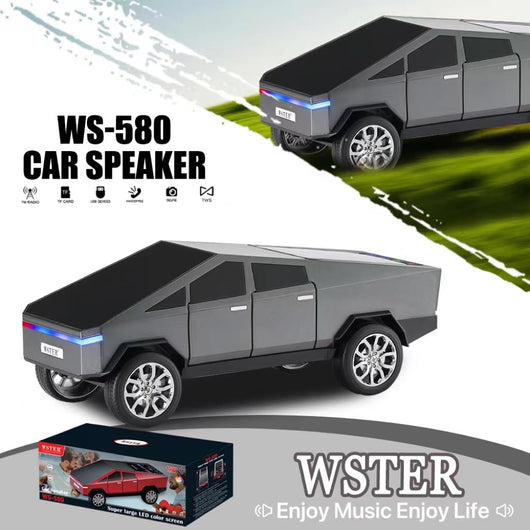 Parlante Portátil Bluetooth WS-580 con Pantalla Digital, Sonido HD y Radio FM - Image 20