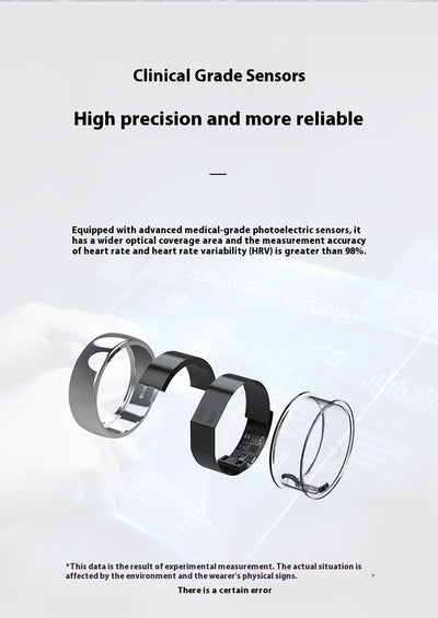 Anillo Inteligente de Titanio para Salud y Deportes - Resistente al Agua - Image 17