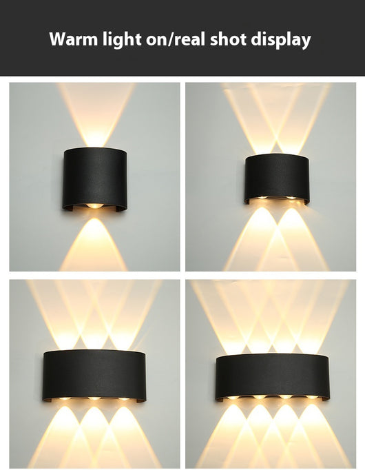 Lámpara LED de Pared Exterior Impermeable para Hoteles y Pasillos - Image 10