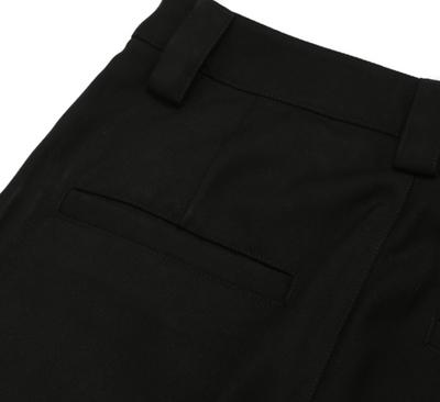 Pantalones Casuales con Cremallera y Costuras a Cuadros - Image 18