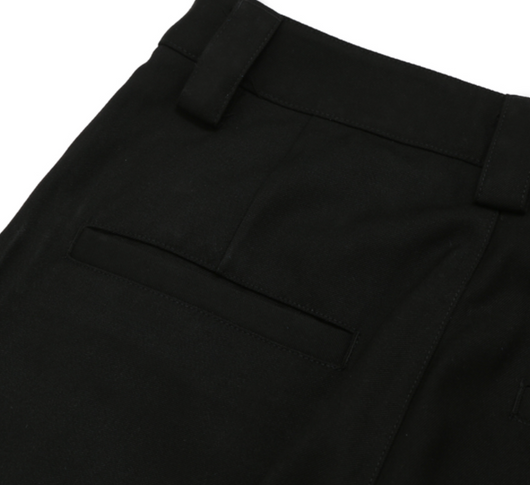 Pantalones Casuales con Cremallera y Costuras a Cuadros - Image 18
