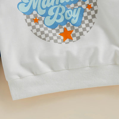 Camiseta Infantil Blanca con Letras Impresas en Inglés - Image 21
