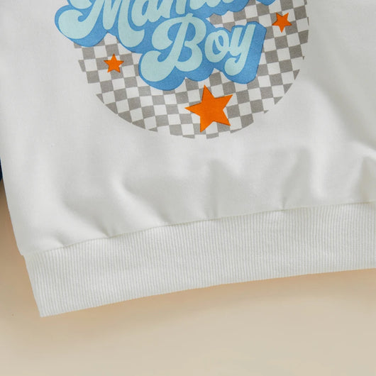 Camiseta Infantil Blanca con Letras Impresas en Inglés - Image 21
