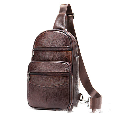 Bolso de Pecho Cuero Genuino para Hombre - Estilo Casual Premium - Image 4
