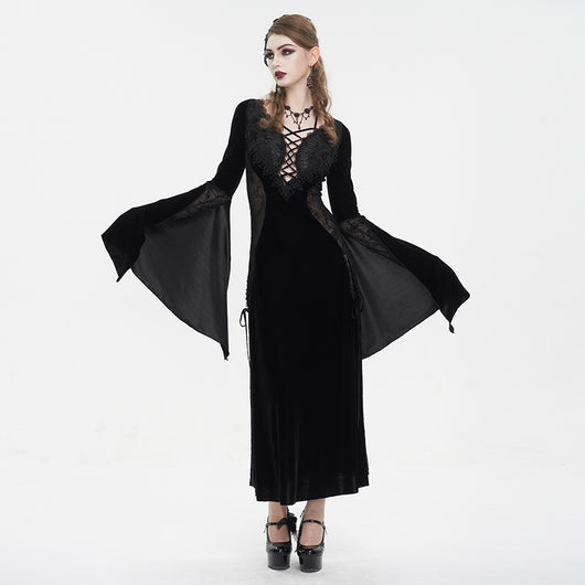 Vestido Halter Halloween para Mujer con Abertura Lateral - Image 6