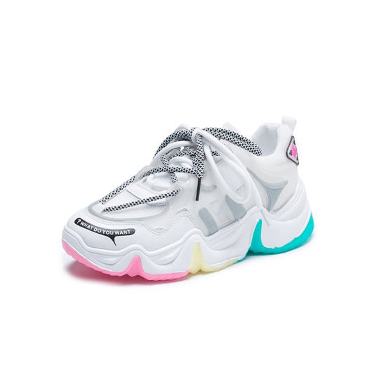 Tenis Plataforma Arcoíris - Estilo Casual Versátil - Image 14