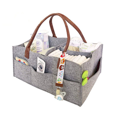 Bolsa Organizadora de Pañales Personalizada en Fieltro - Image 14
