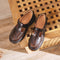 Zapatos Mary Jane Plataforma Punta Redonda con Hebilla Ajustable